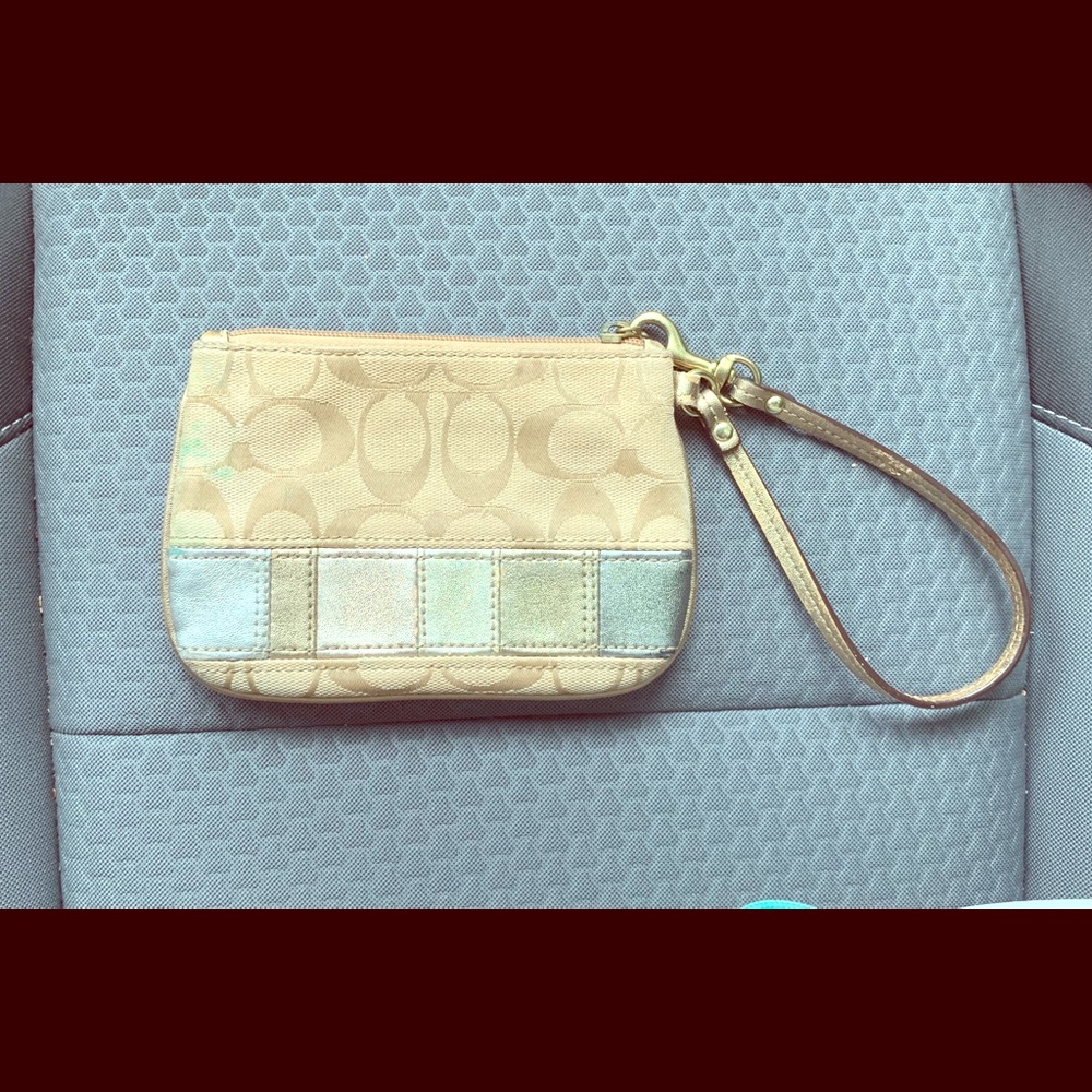 Coach wristlet